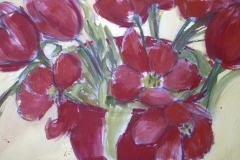 Tulipes rouges 93x60